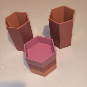 Anthropologie Hexagonal Office Accent Set